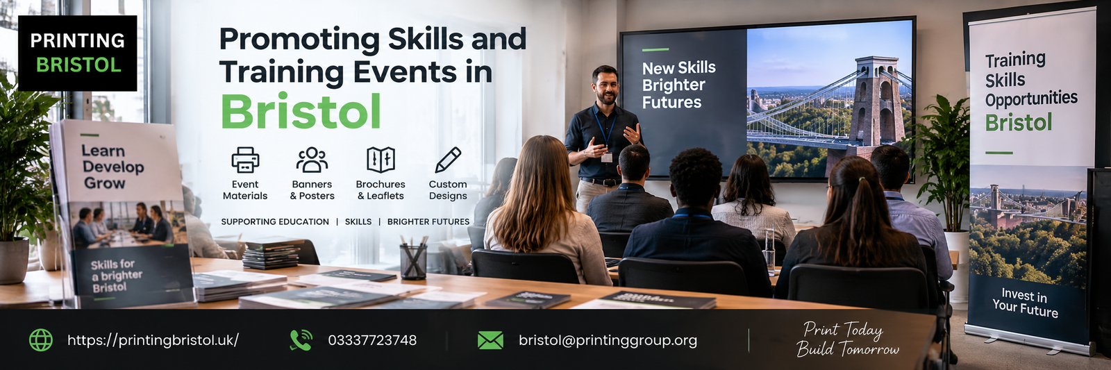 Promoting Skills and Training Events in Bristol
